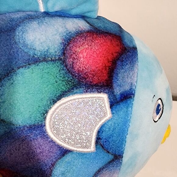 Kids Children's Book Rainbow Fish Plush Stuffed Animal Toy NEW - Picture 5 of 15